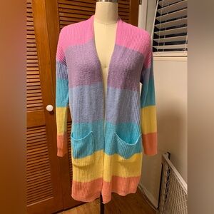 Rainbow Knit Sweater